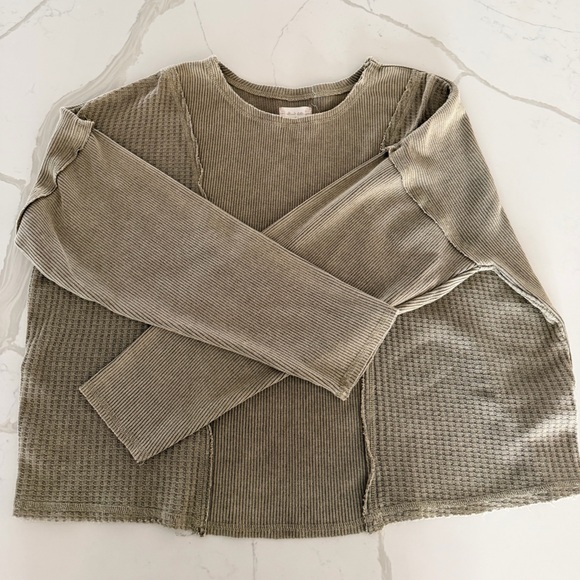 Altar'd State Ribbed Knit Top - Picture 2 of 12